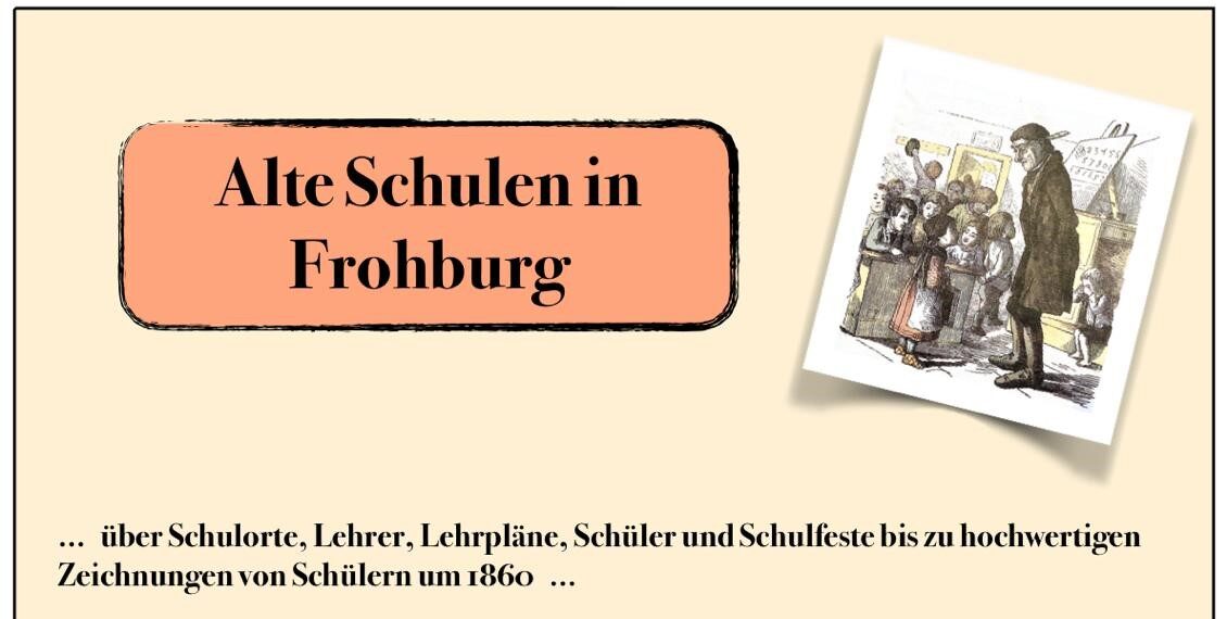 Einladung Plakat Vortrag Alte Schule