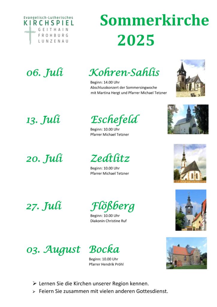 Sommerkirche 2025