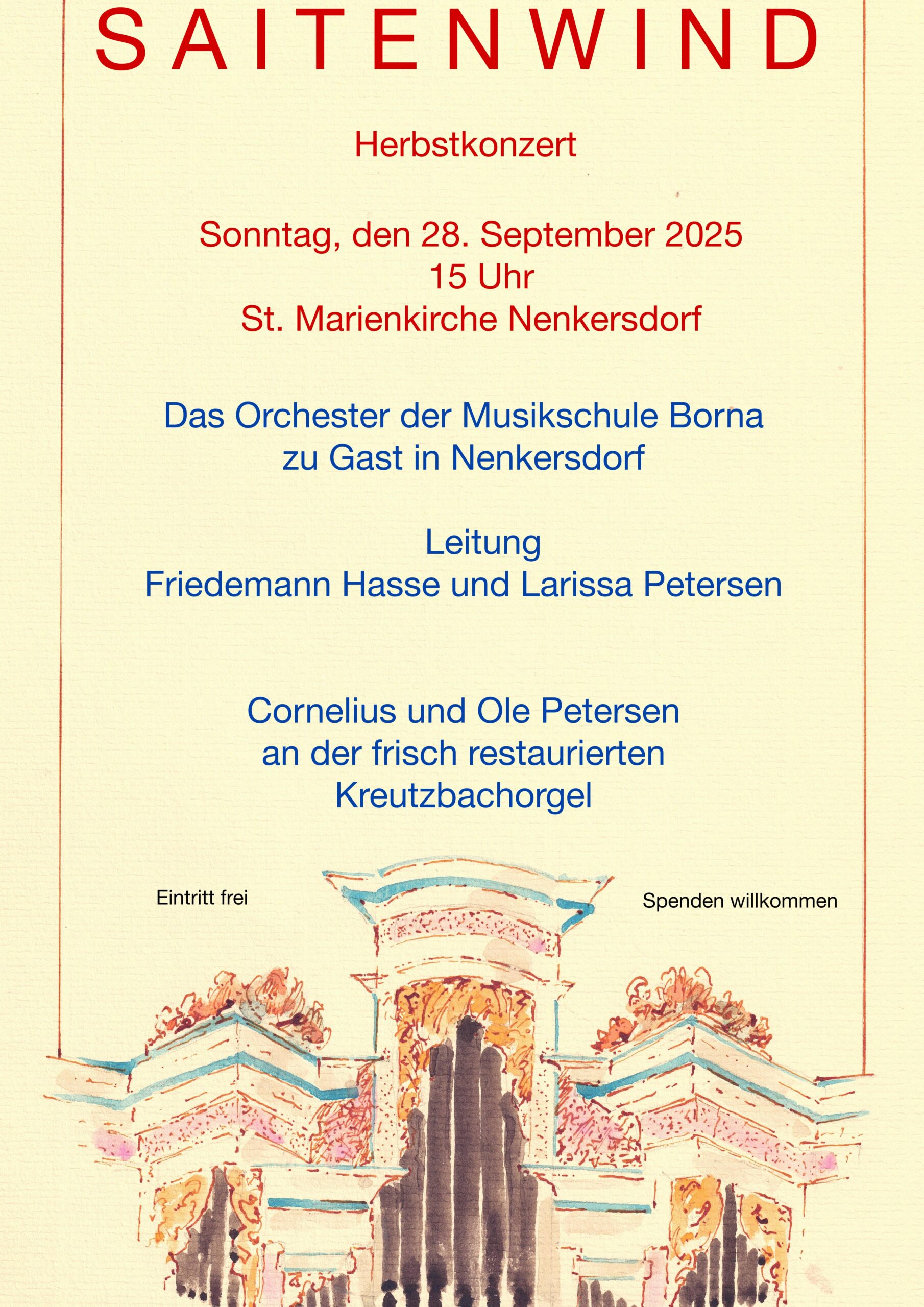Saitenwind Herbstonzert 28.9.25